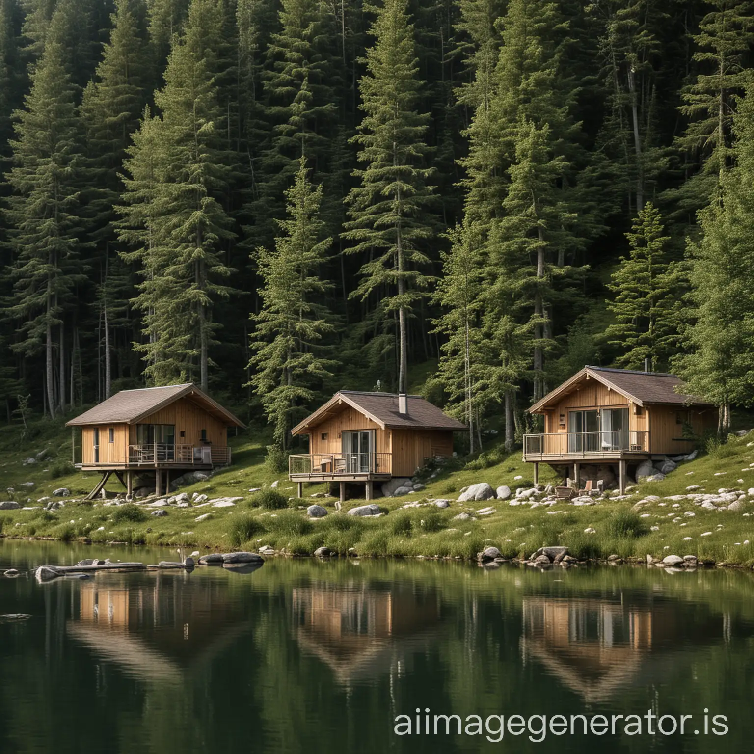 Cozy-Log-Cabins-Nestled-in-Nature