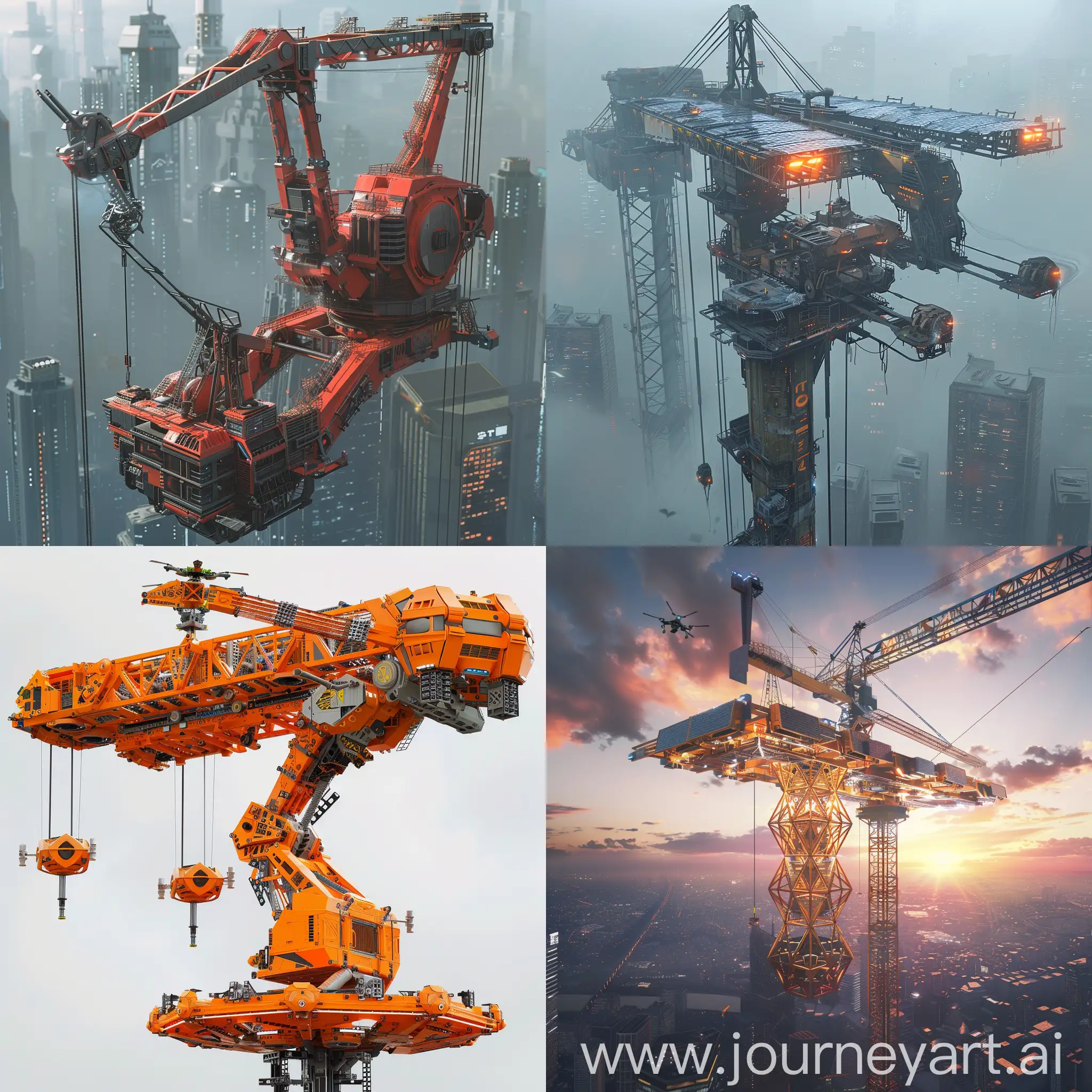 Advanced-SciFi-Construction-Crane-with-AIDriven-Automation-and-Electromagnetic-Levitation