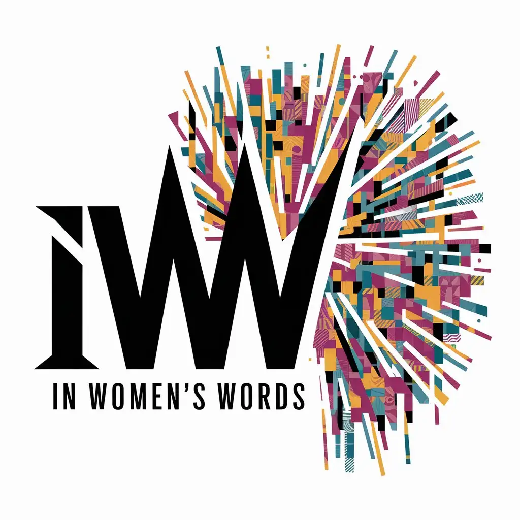 Bold Typography Logo Design for IWW In Womens Words