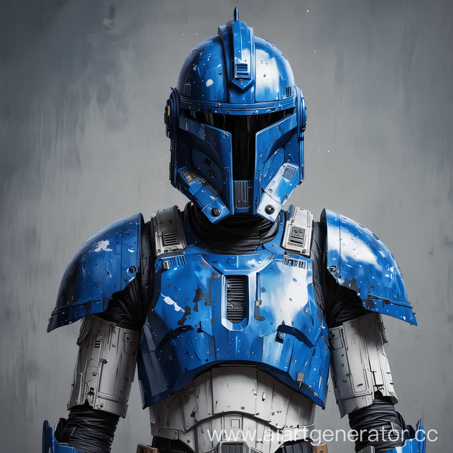 Anime-Style-Blue-Painting-of-Star-Wars-Clone-Armor