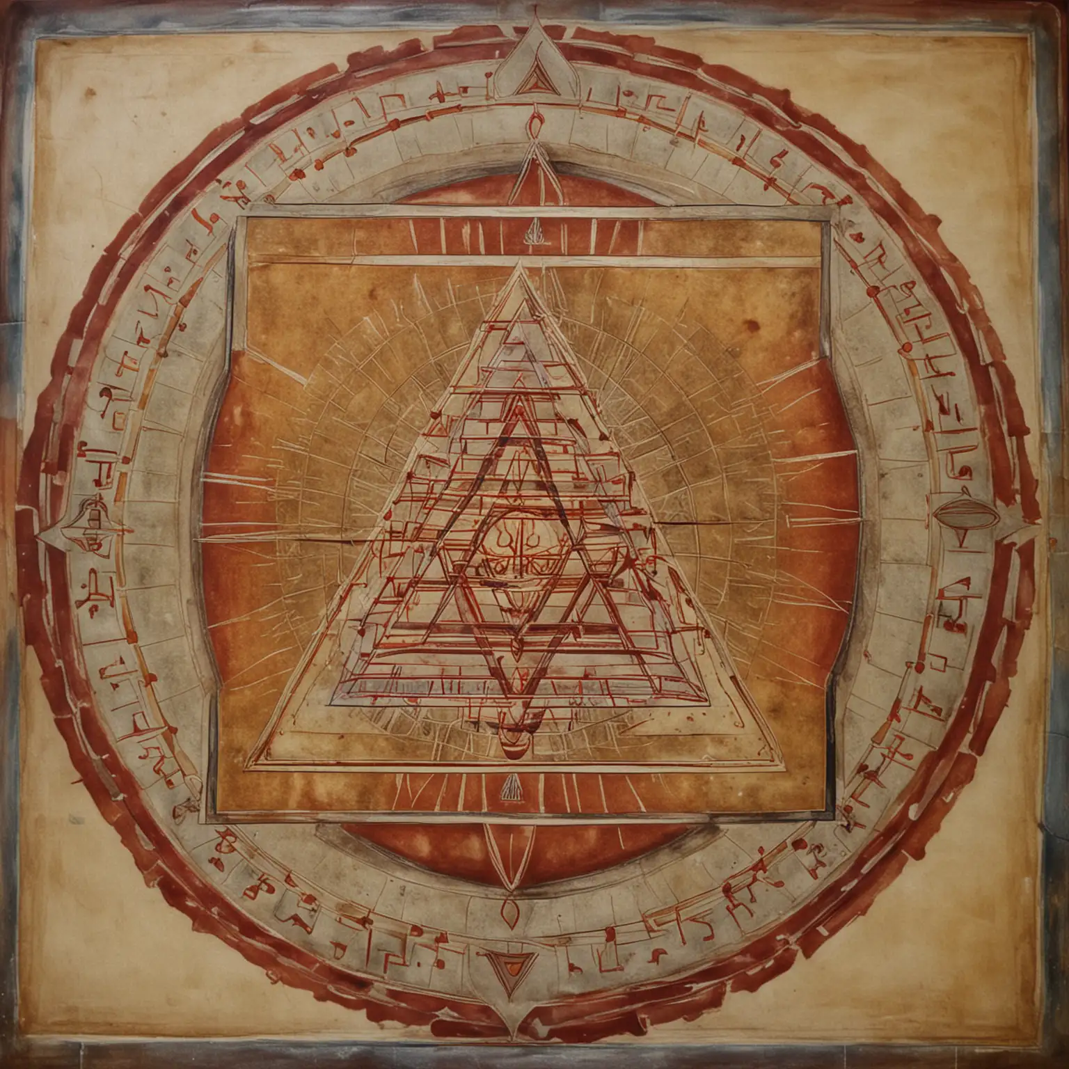 Sri Yantra Sacred Geometry Mandala Meditation Art