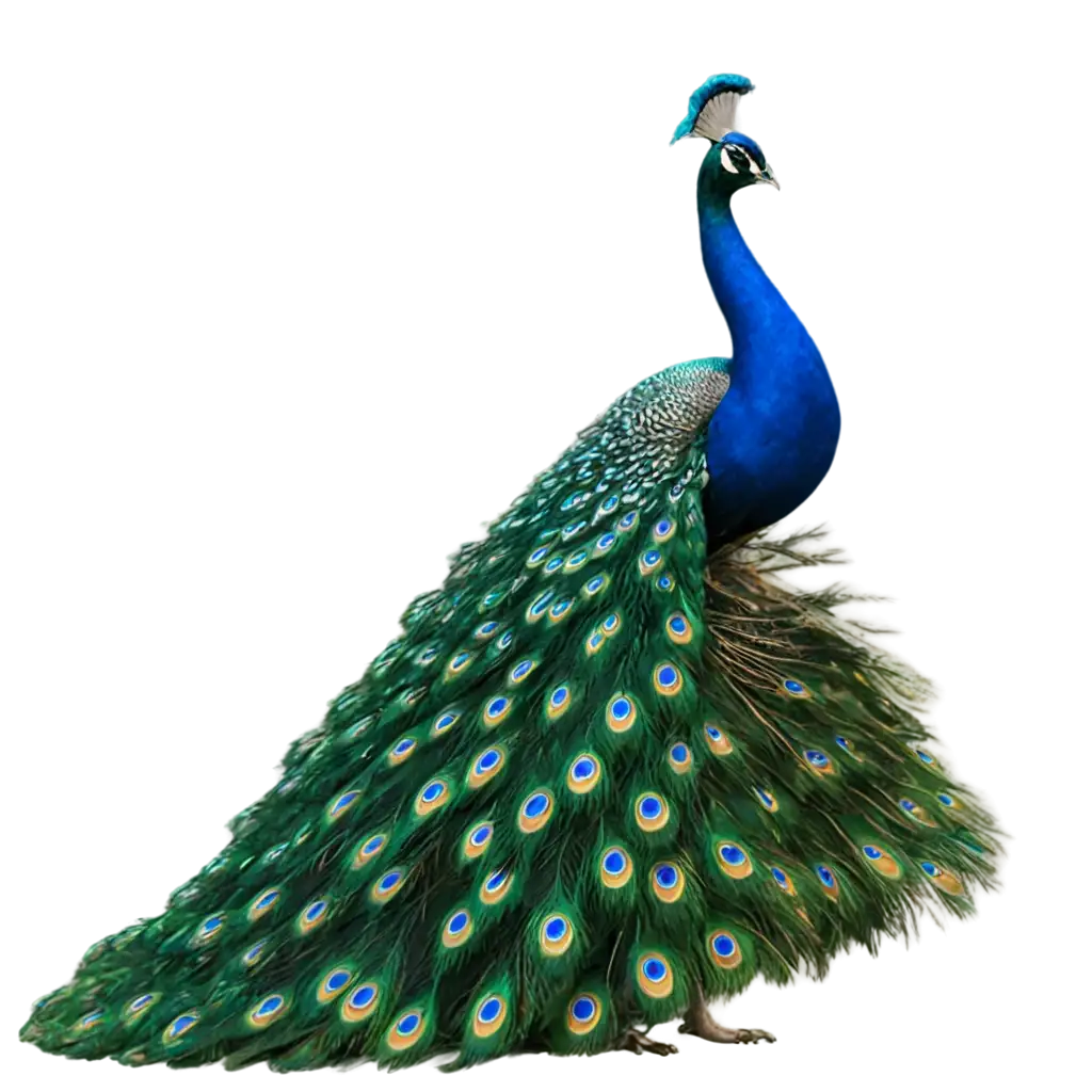 Beautiful peacock dancing 