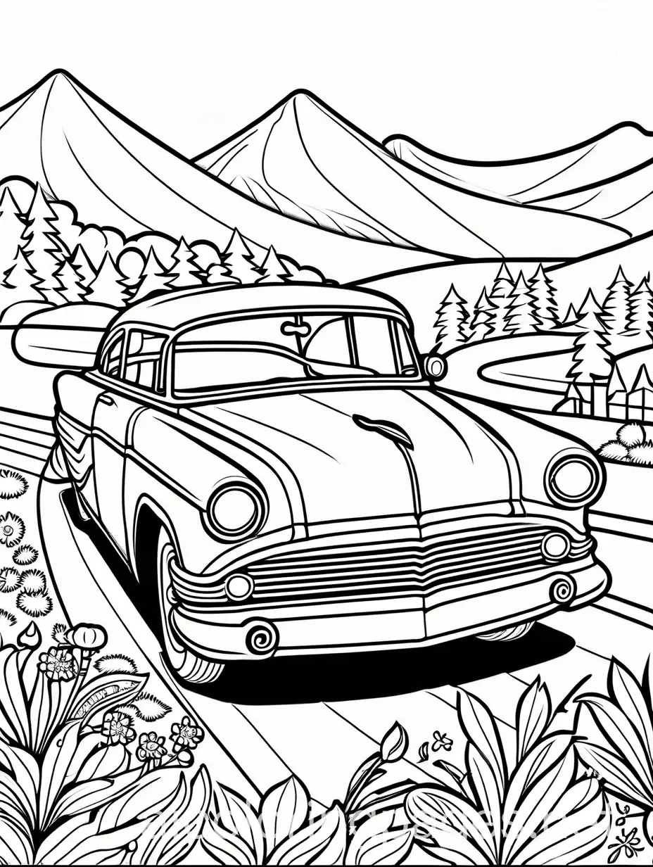Man-Fixing-Car-Coloring-Page-Black-and-White-Line-Art-for-Easy-Coloring