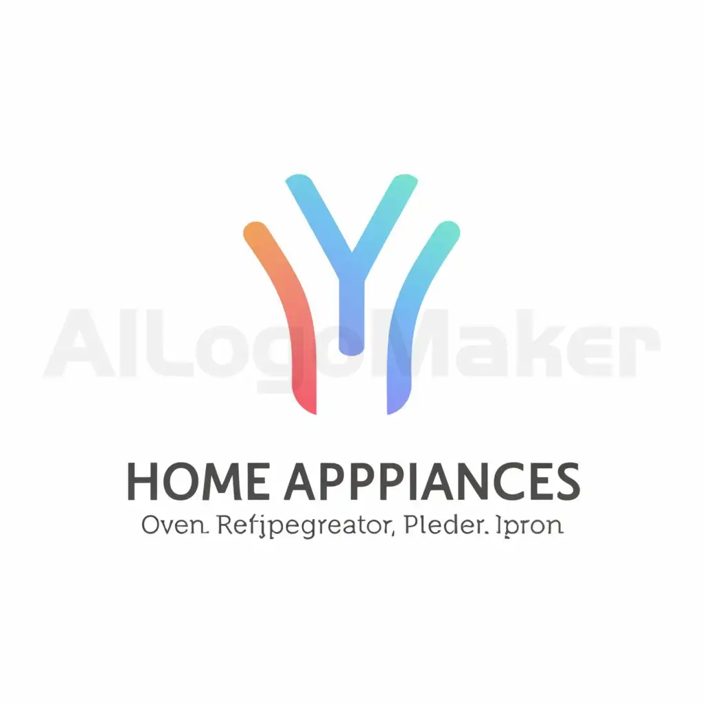 a logo design,with the text "home appliance, HVAC, oven, refrigerator, Plender, iron", main symbol:Y,Moderate,be used in Home Family industry,clear background