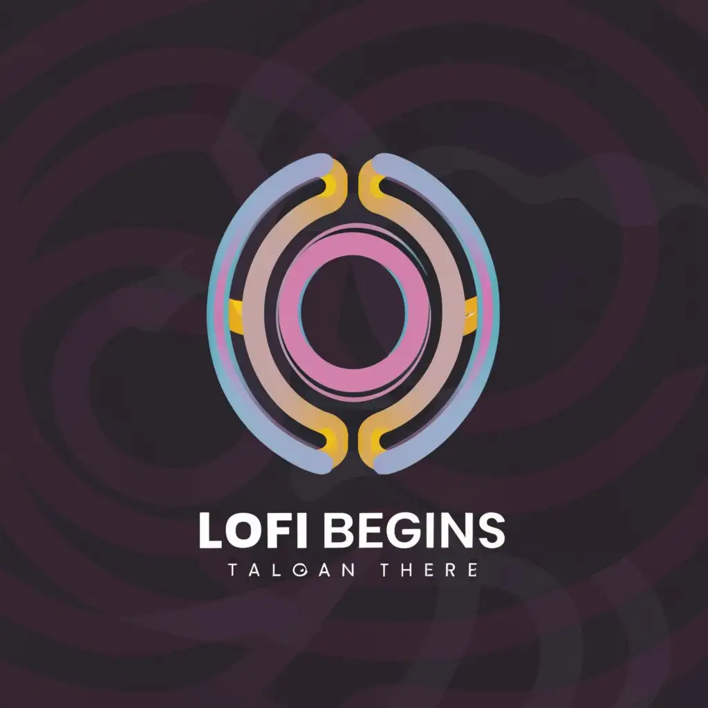 a logo design,with the text "Lofi begins", main symbol:S,complex,be used in Others industry,clear background