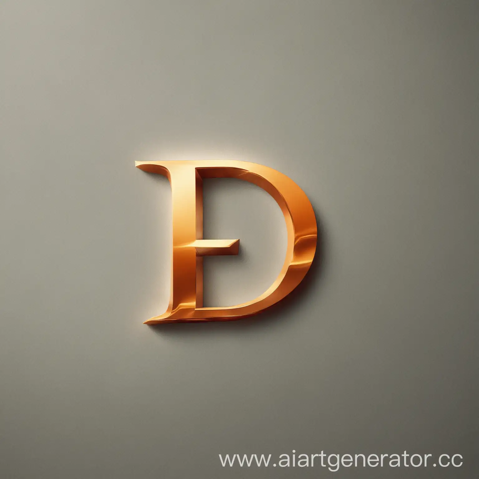 буквы E D на логотипе
