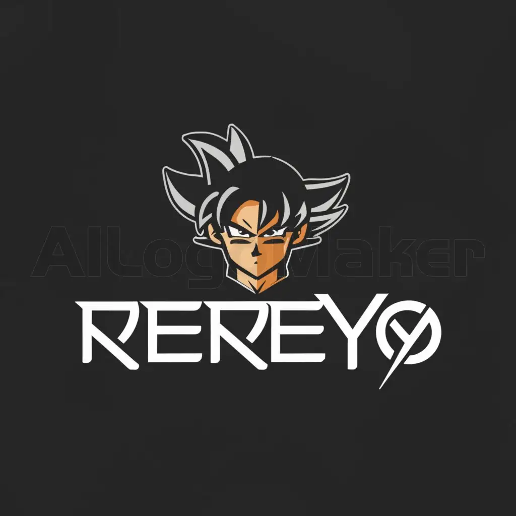 LOGO-Design-For-ReReyo-Minimalistic-Goku-in-Business-Attire