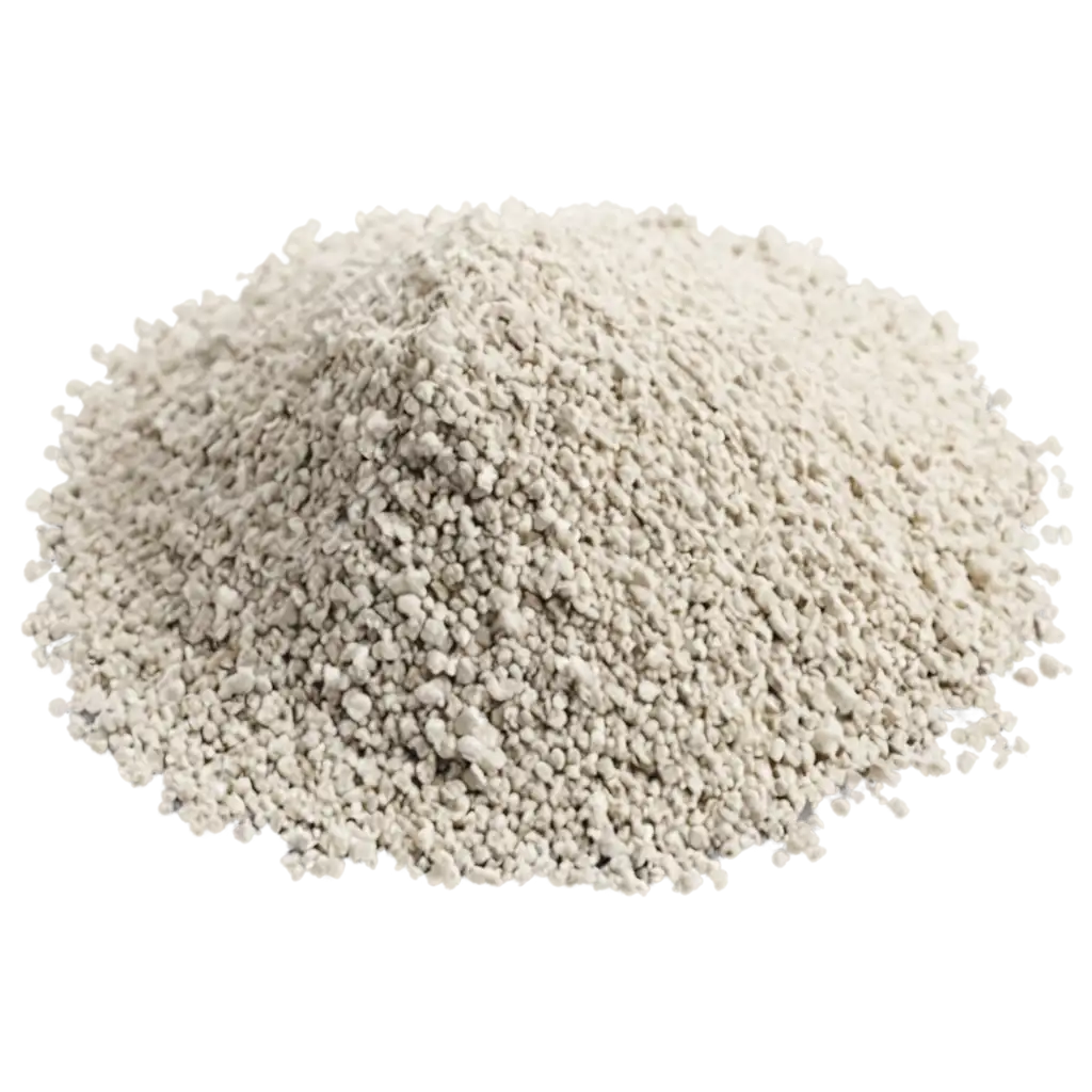 white clay granules