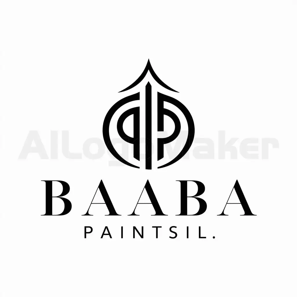 a logo design,with the text "Baaba Paintsil", main symbol:Baaba Paintsil,complex,be used in Religious industry,clear background