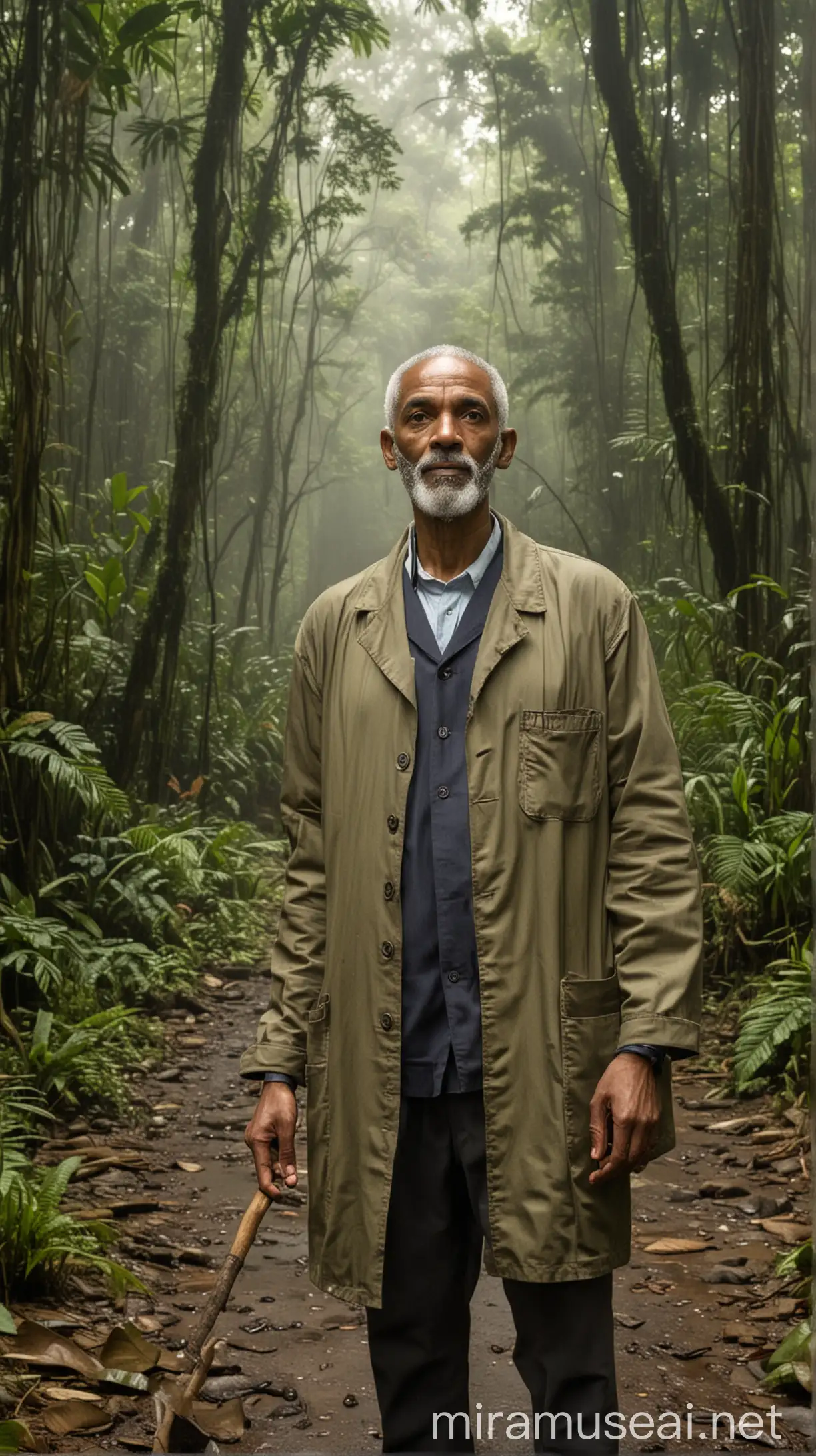 Doctor Sebi  travels through the rainforests of South America
