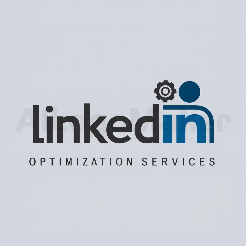 a logo design,with the text "Linkedin", main symbol:LOGO Design For Linkedin optimization service,Moderate,be used in Others industry,clear background
