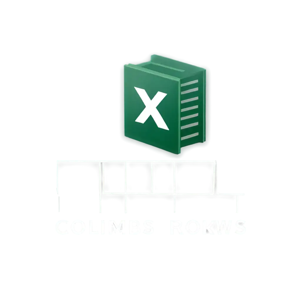 icon of excel table with rows and columns