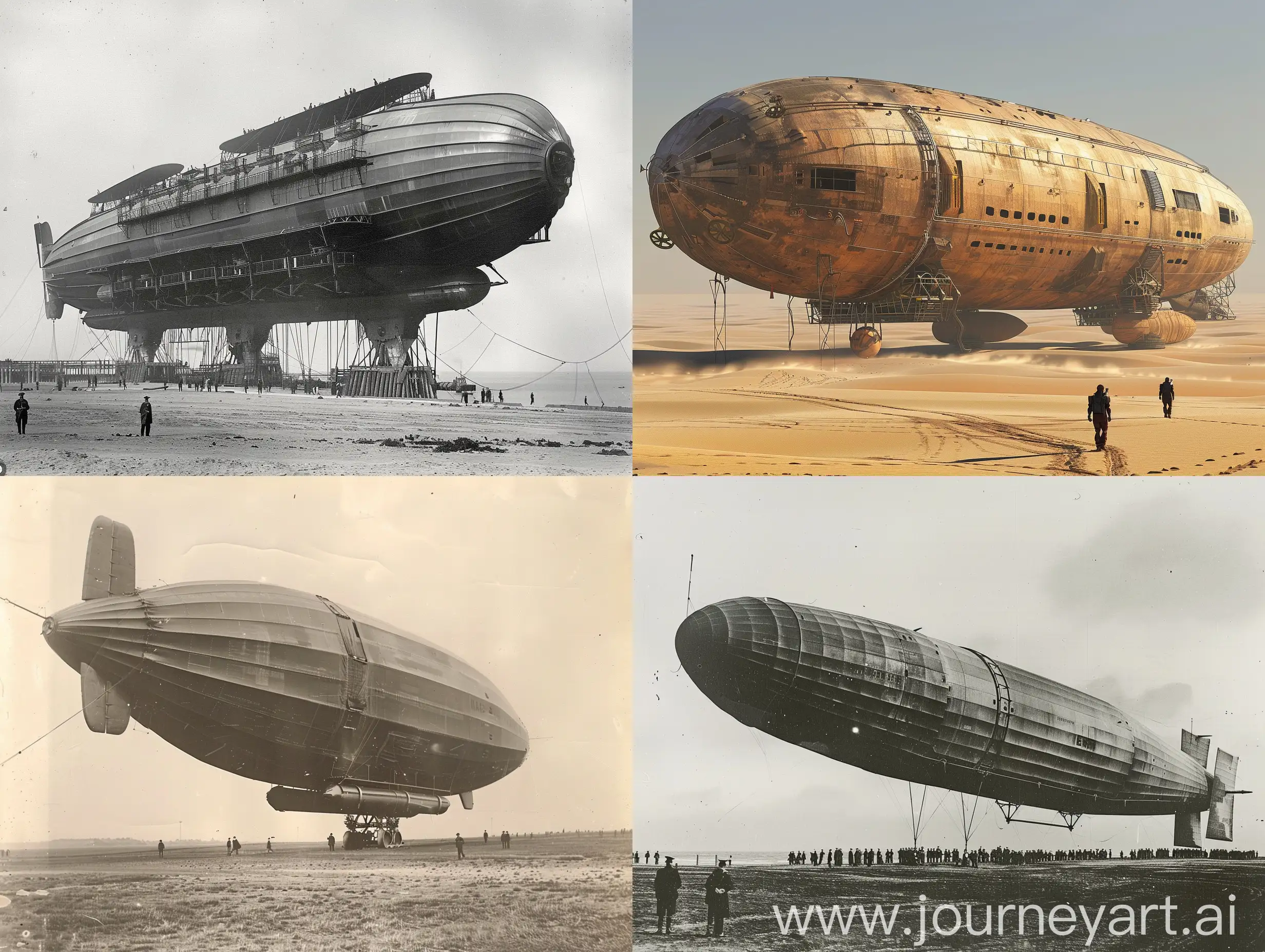 Majestic-Airship-Floating-in-the-Clouds