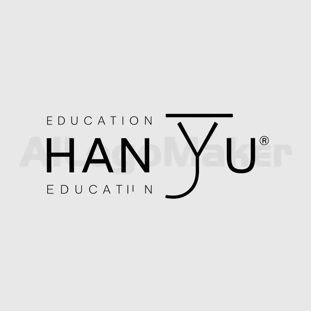 LOGO-Design-For-Han-Yu-Minimalistic-Design-for-the-Education-Industry