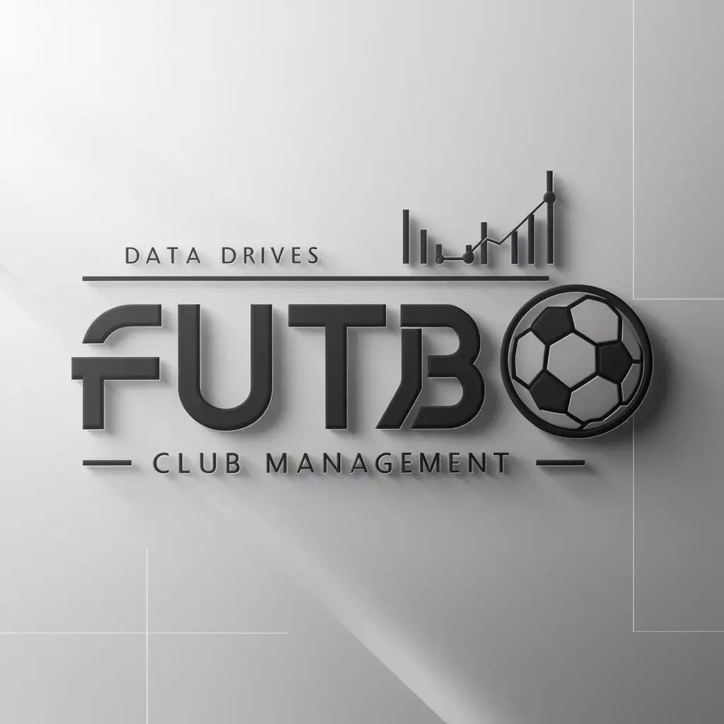 a logo design,with the text "futbo", main symbol:club management, graphic, chart,Moderate,clear background