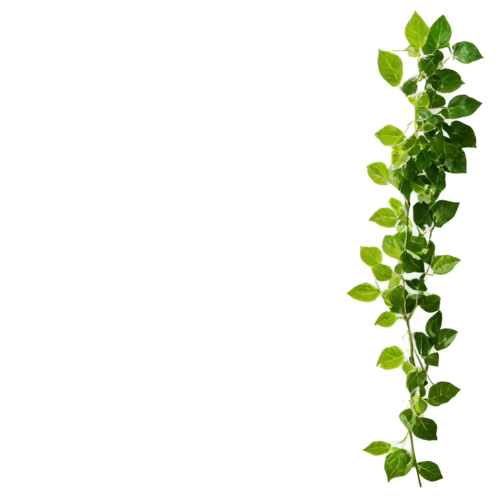 Vines cling to the wall