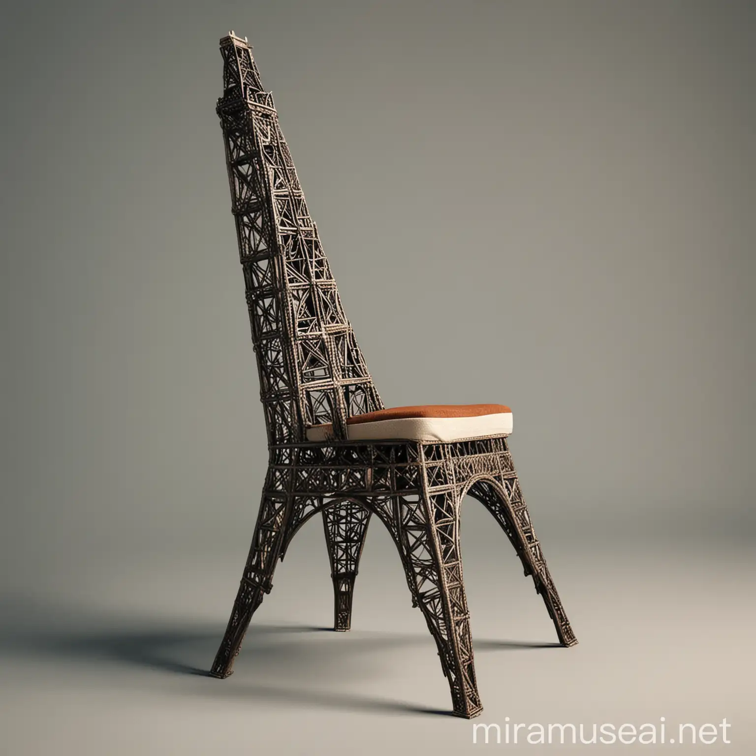 Unique Eiffel Tower Inspired Chair Design