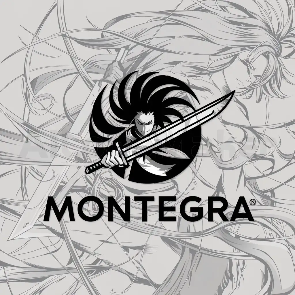 LOGO-Design-For-Montegra-AnimeInspired-Text-on-Clear-Background