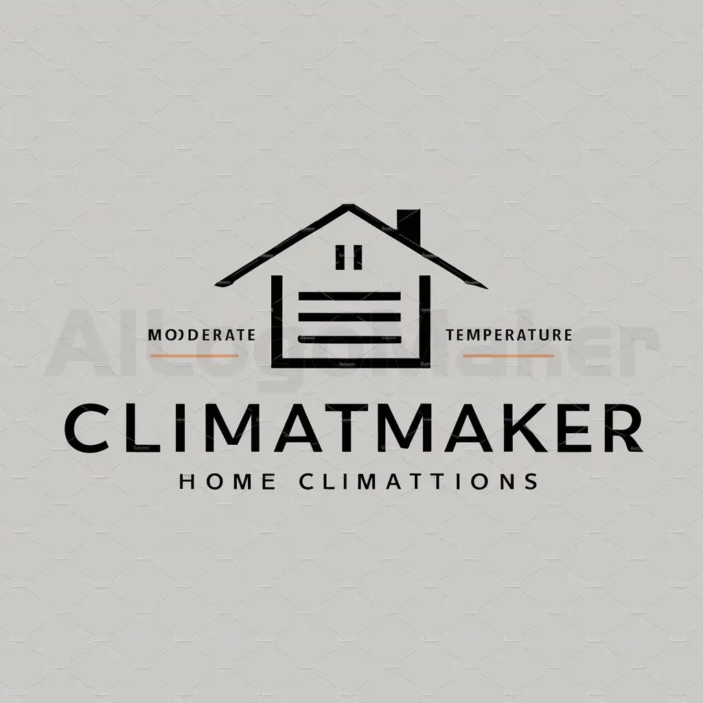 LOGO-Design-For-ClimatMaker-Modern-Home-Air-Conditioning-Solutions