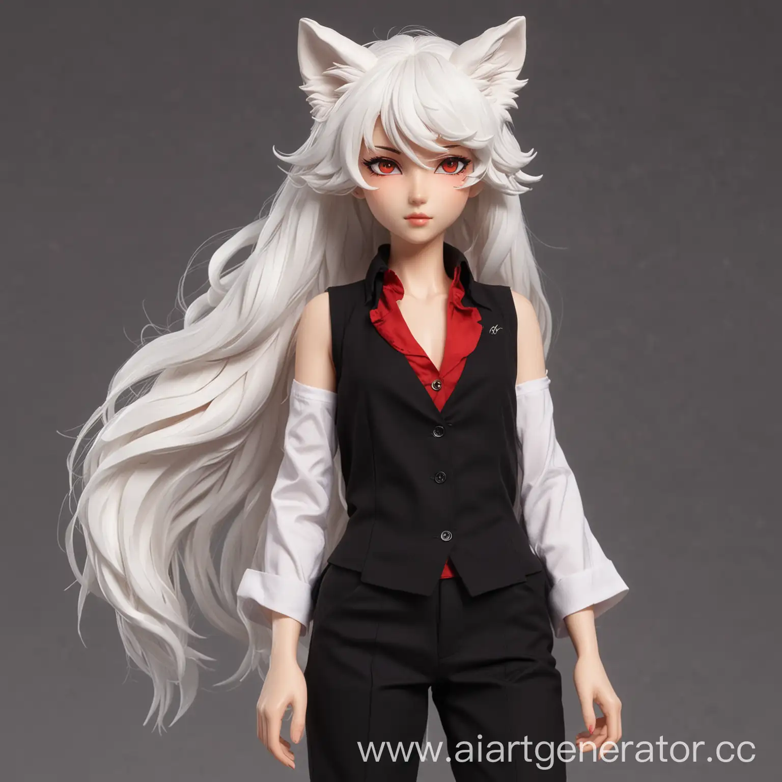 Anime-Style-Kitsune-with-Five-Tails-and-Unique-Fashion