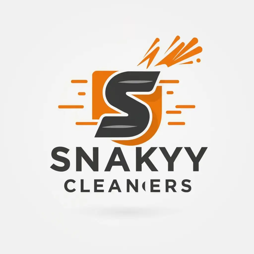 LOGO-Design-For-Sneaky-Cleaners-SL-Monogram-in-Sporty-Style