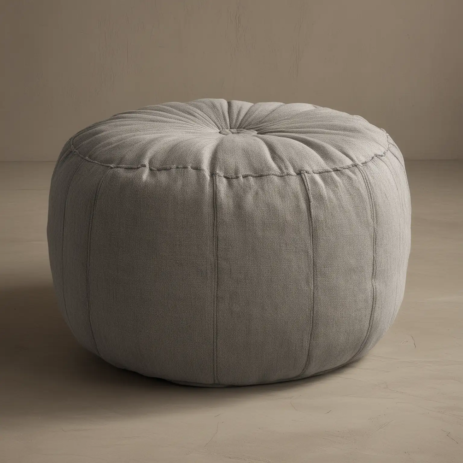 Contemporary-Living-Room-with-Modern-Pouf
