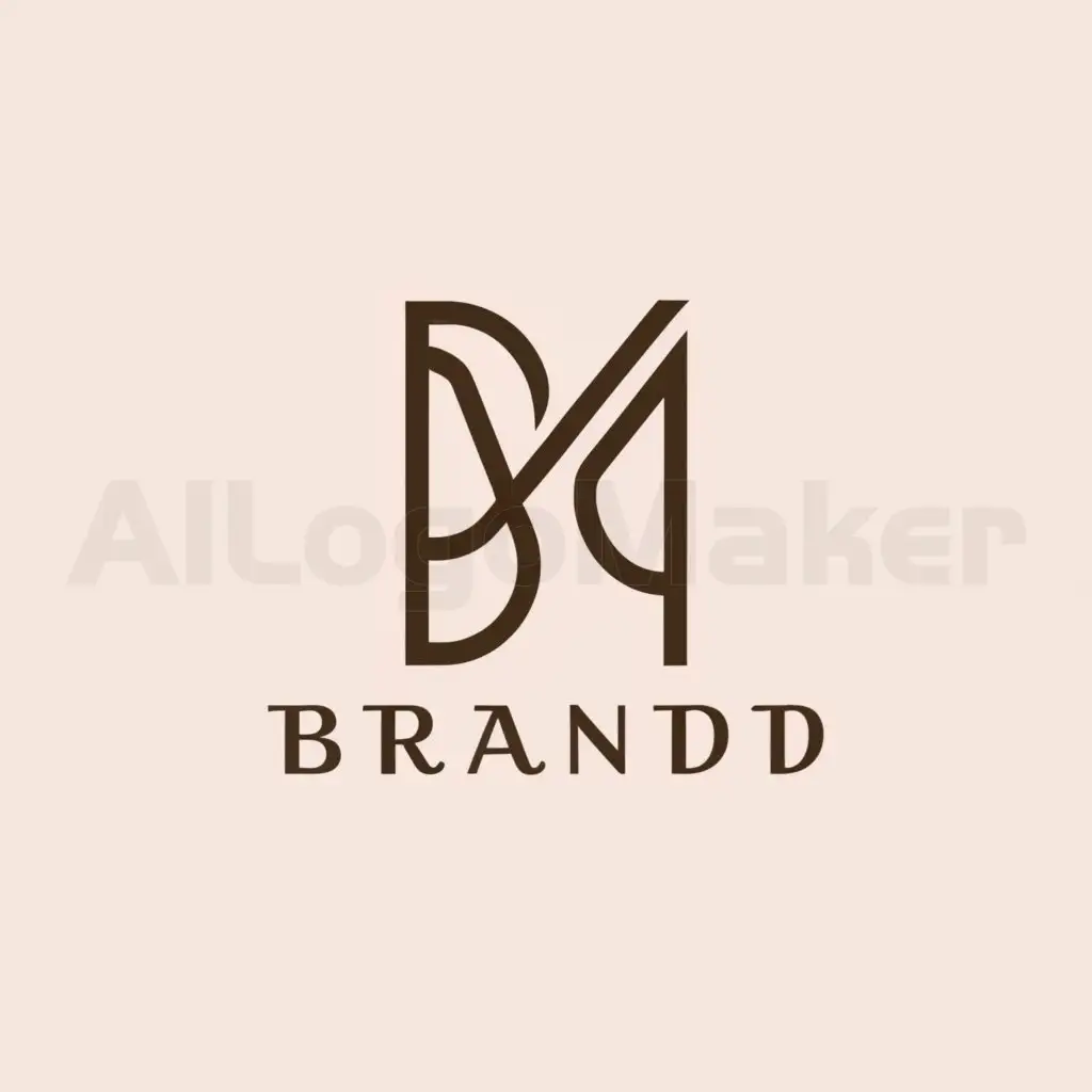 a logo design,with the text "Brand", main symbol:female clothes,Moderate,be used in Others industry,clear background