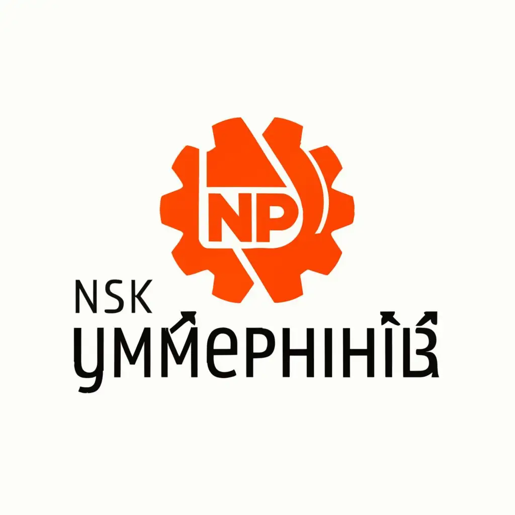 a logo design,with the text "NSK South-Progress", main symbol:Gear,Умеренный,be used in Автомобильная industry,clear background