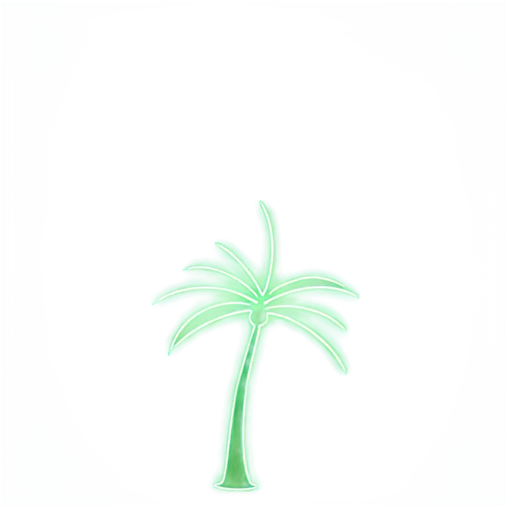 Vibrant-Neon-Palm-Tree-PNG-Illuminate-Your-Designs-with-Stunning-Neon-Tropics
