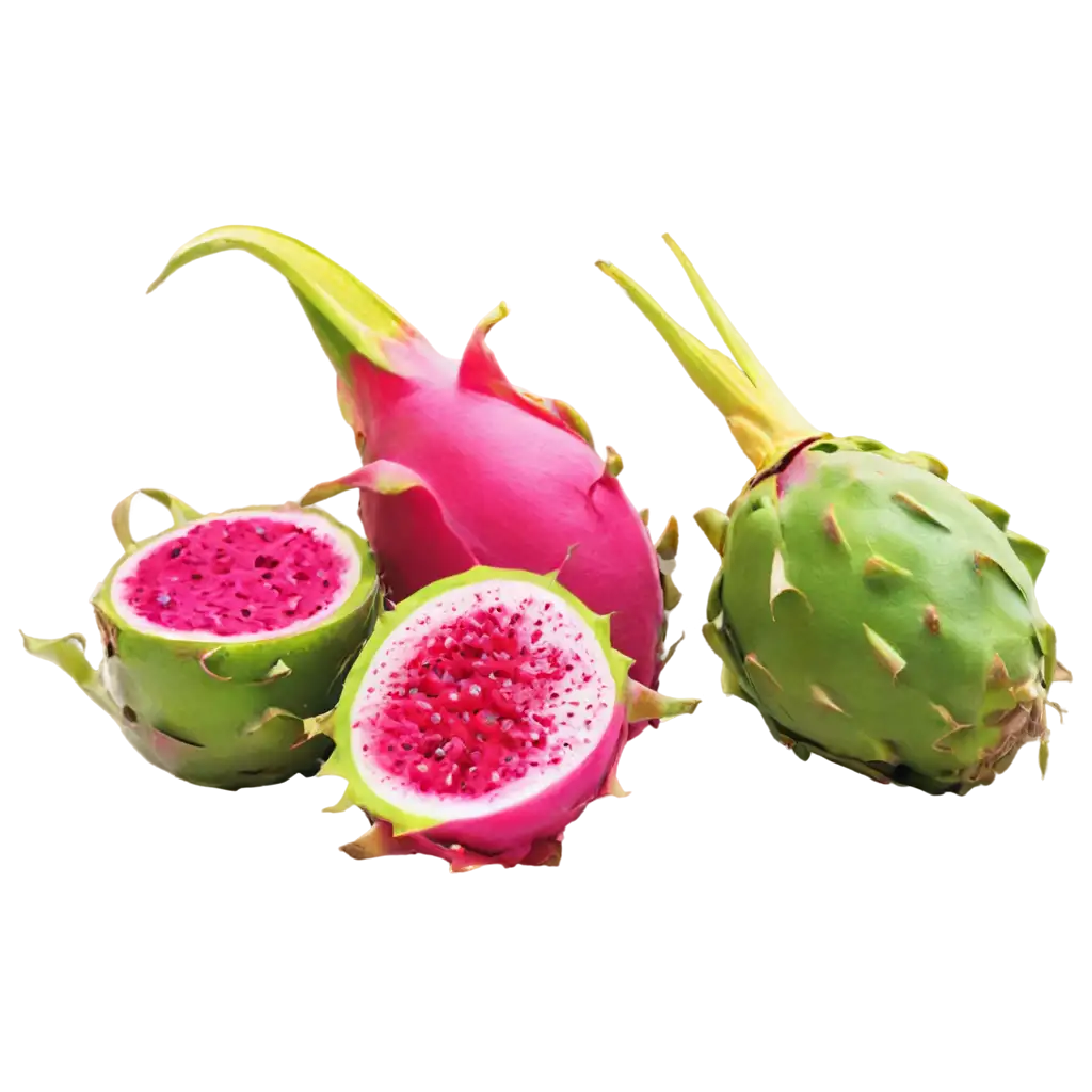 Exquisite-Dragon-Fruit-PNG-Captivating-Visuals-for-Culinary-Blogs-Recipes
