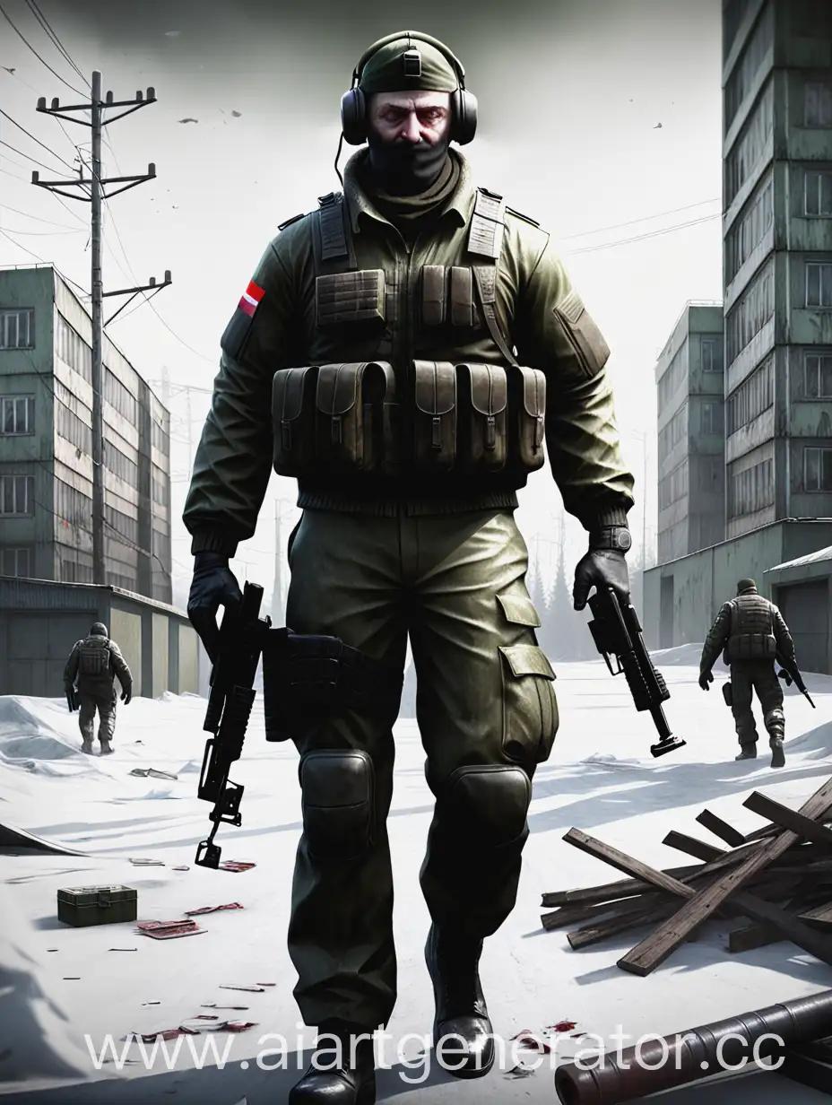 Escape from Tarkov Russia game art