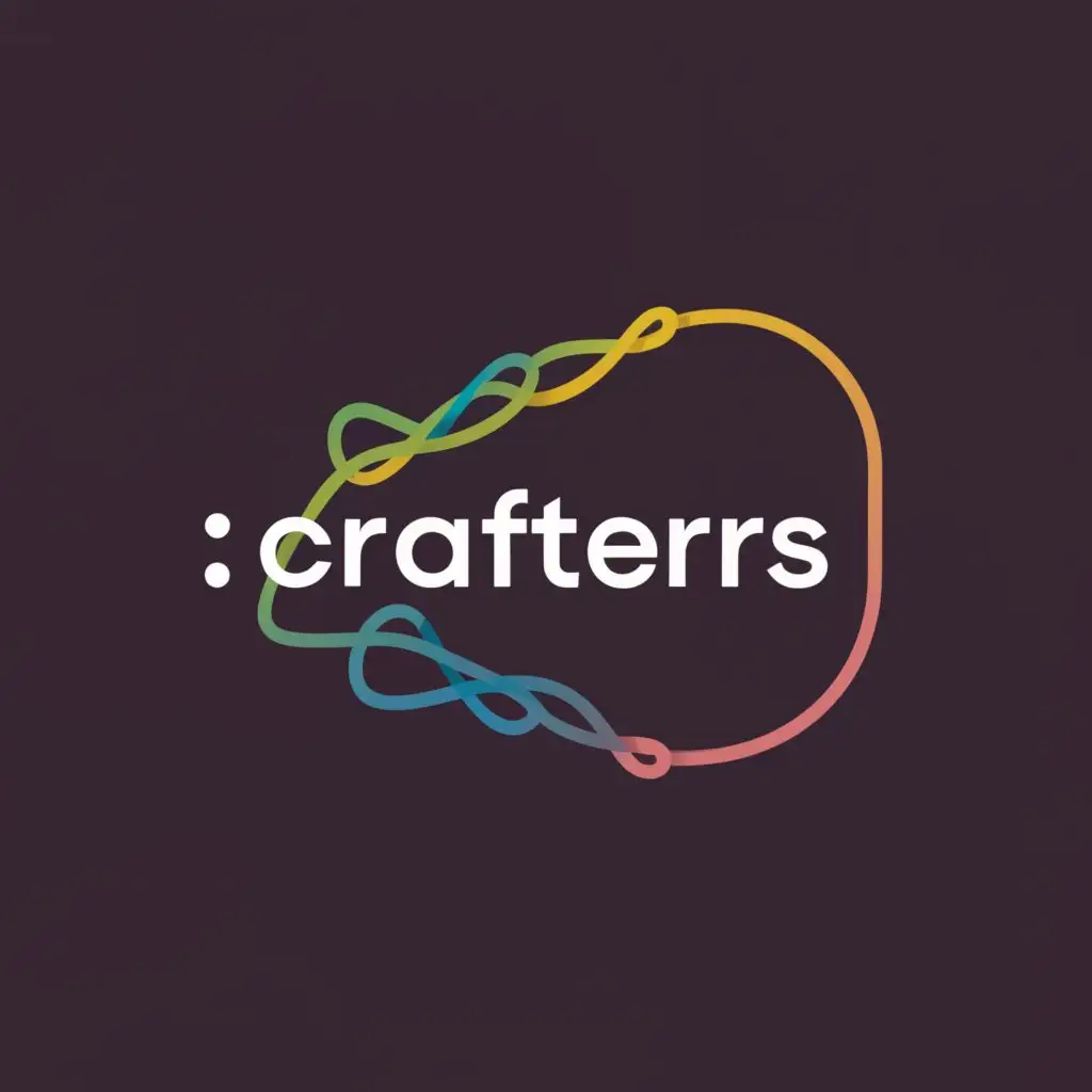 a logo design,with the text "Crafters", main symbol:Internet,Moderate,be used in Technology industry,clear background