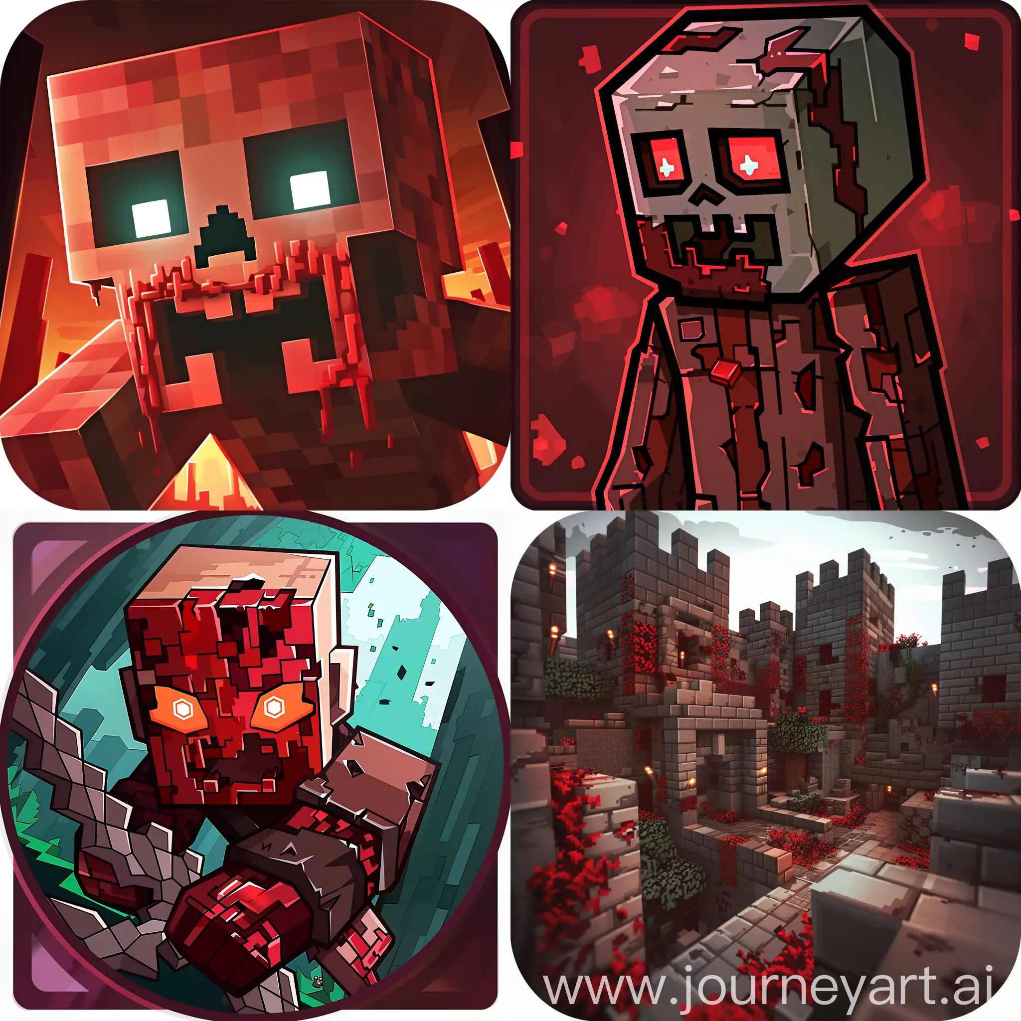 An icon for the discord server for role-playing games in the mine. It's season 2 now and there will be an infection of living red flesh from the minecraft mod The Flesh That HAn icon for the discord server for role-playing games in the mine. It's season 2 now and there will be an infection of living red flesh from the minecraft mod The Flesh That Hatesates