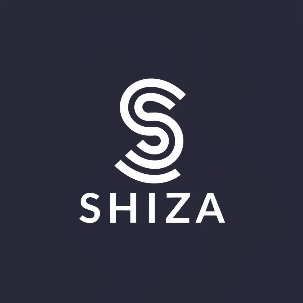 a logo design,with the text "SHIZA", main symbol:Sick in the head,Moderate,be used in Finance industry,clear background