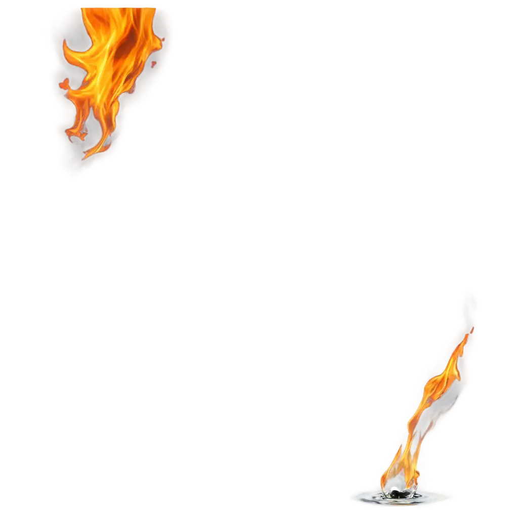 Dynamic-Water-and-Fire-PNG-Image-Captivating-Fusion-of-Elements-for-Visual-Impact