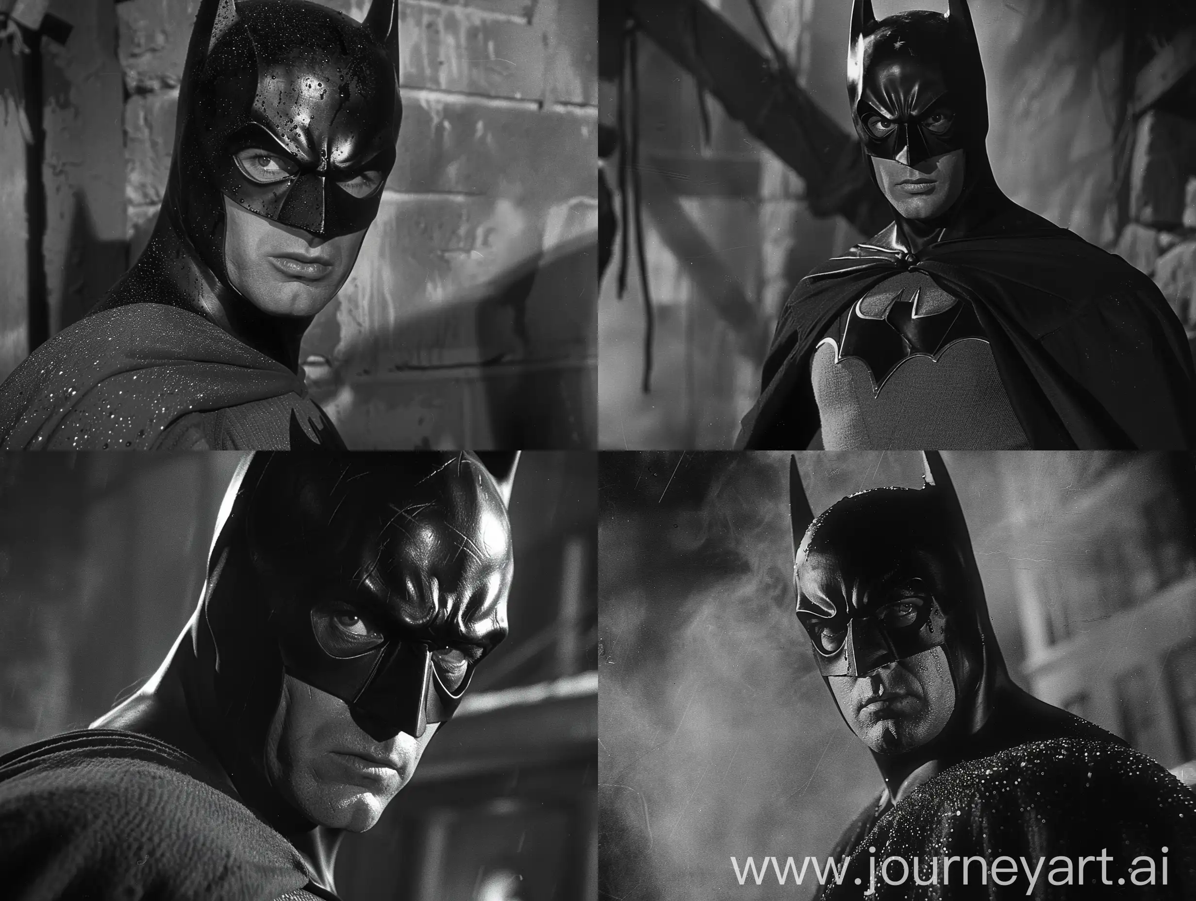 Batman, enhanced by 1950's super Panavision,low quality
