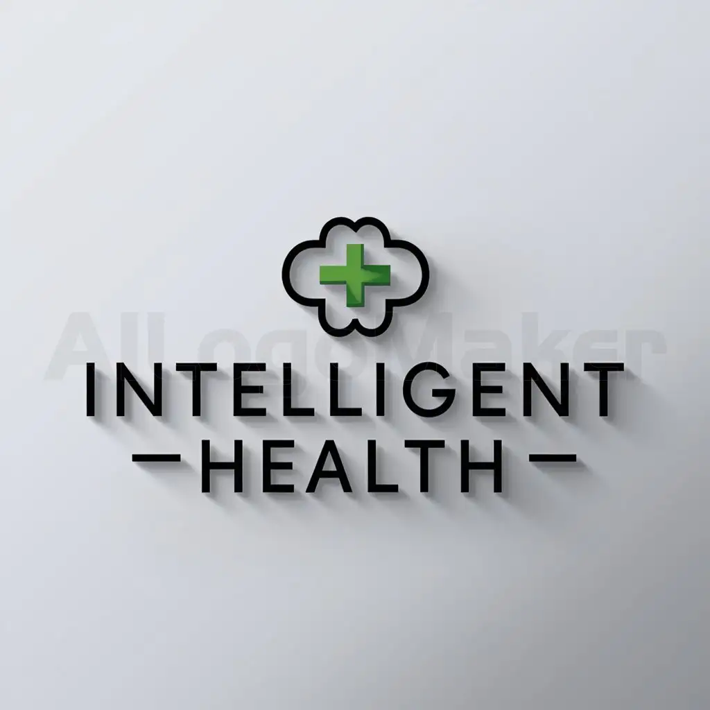 a logo design,with the text "intelligent health", main symbol:intelligent health,Moderate,clear background