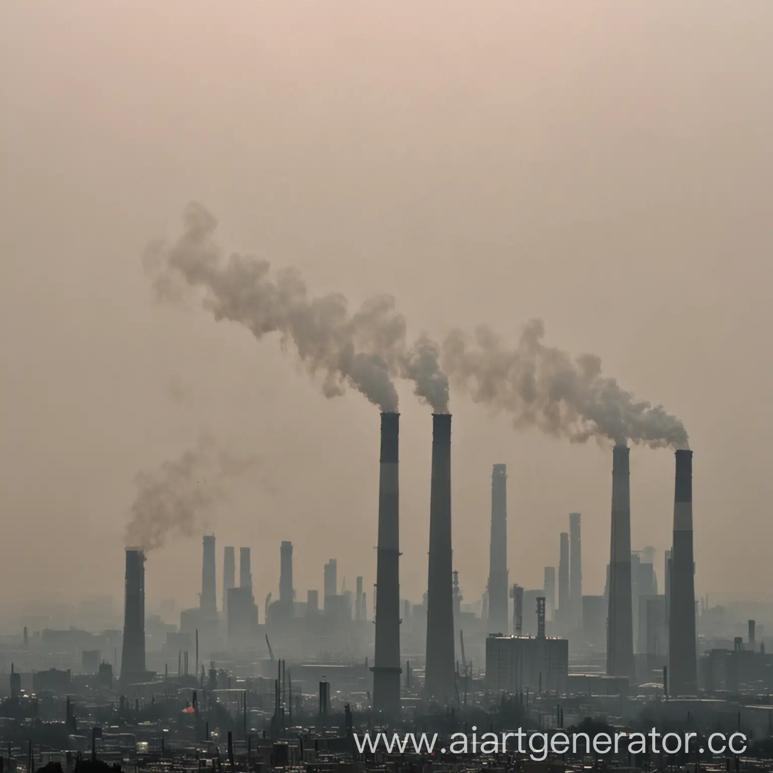 Urban-Air-Pollution-Industrial-Cityscape-with-Smog