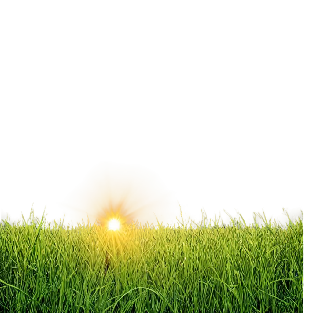 field grass with sun shaft