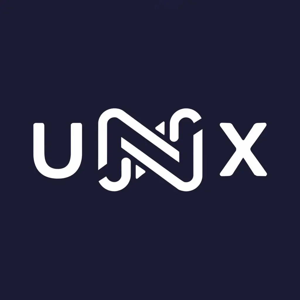 a logo design, with the text 'UDX', main symbol: Aggregation Import Node Money Traffic, Minimalistic, to be used in Entertainment industry, clear background