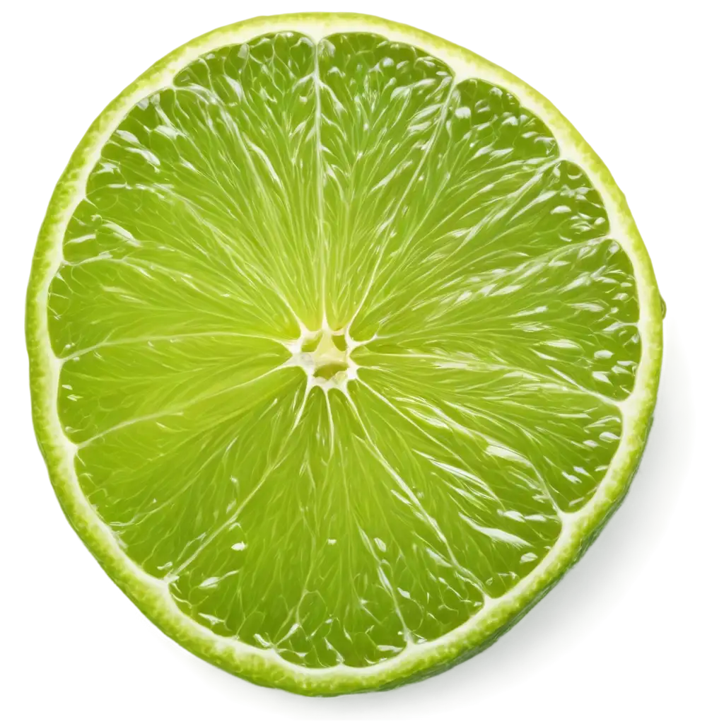 fresh lime slice