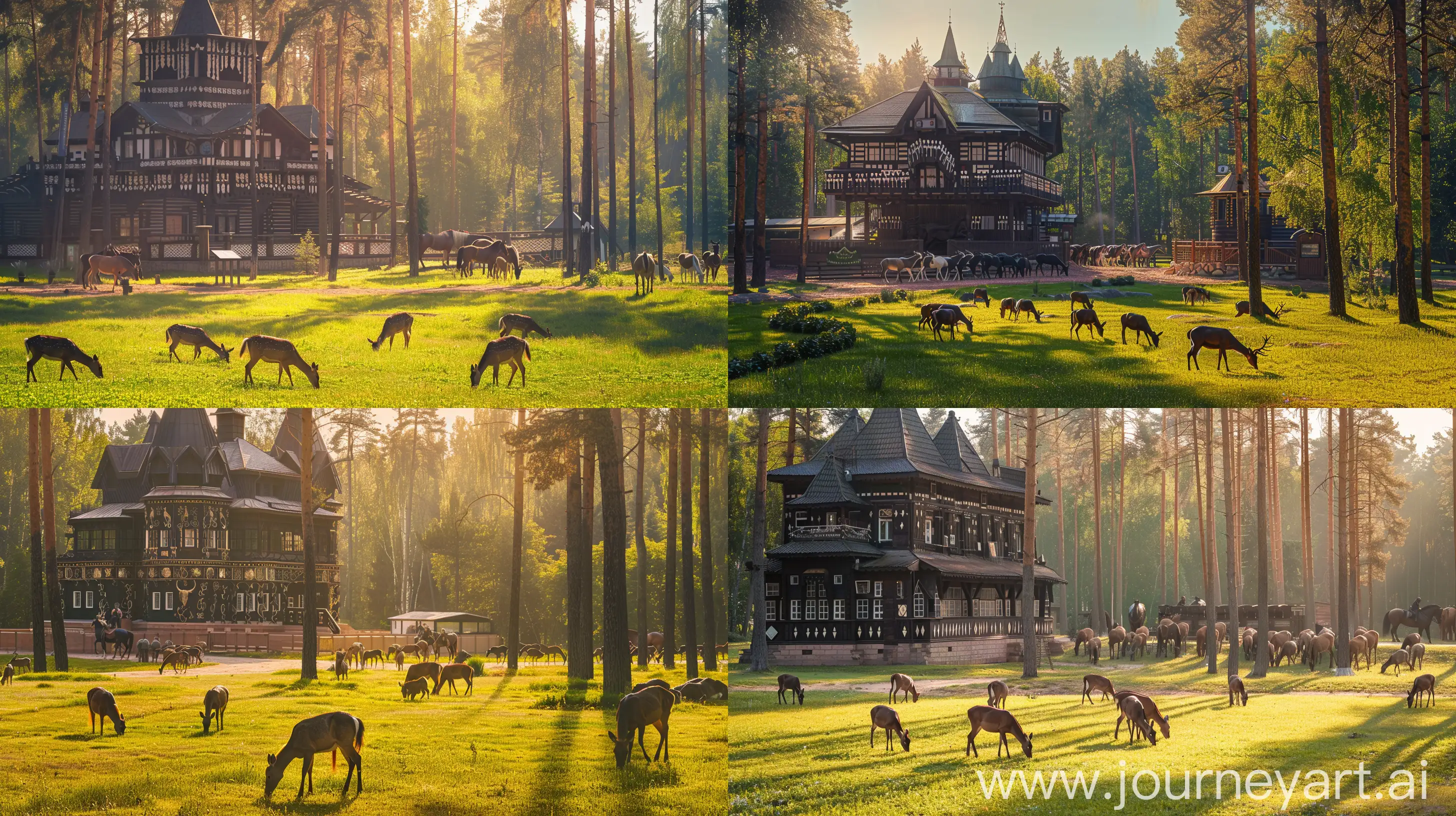Serene-Deer-Grazing-in-Zalissya-National-Nature-Park