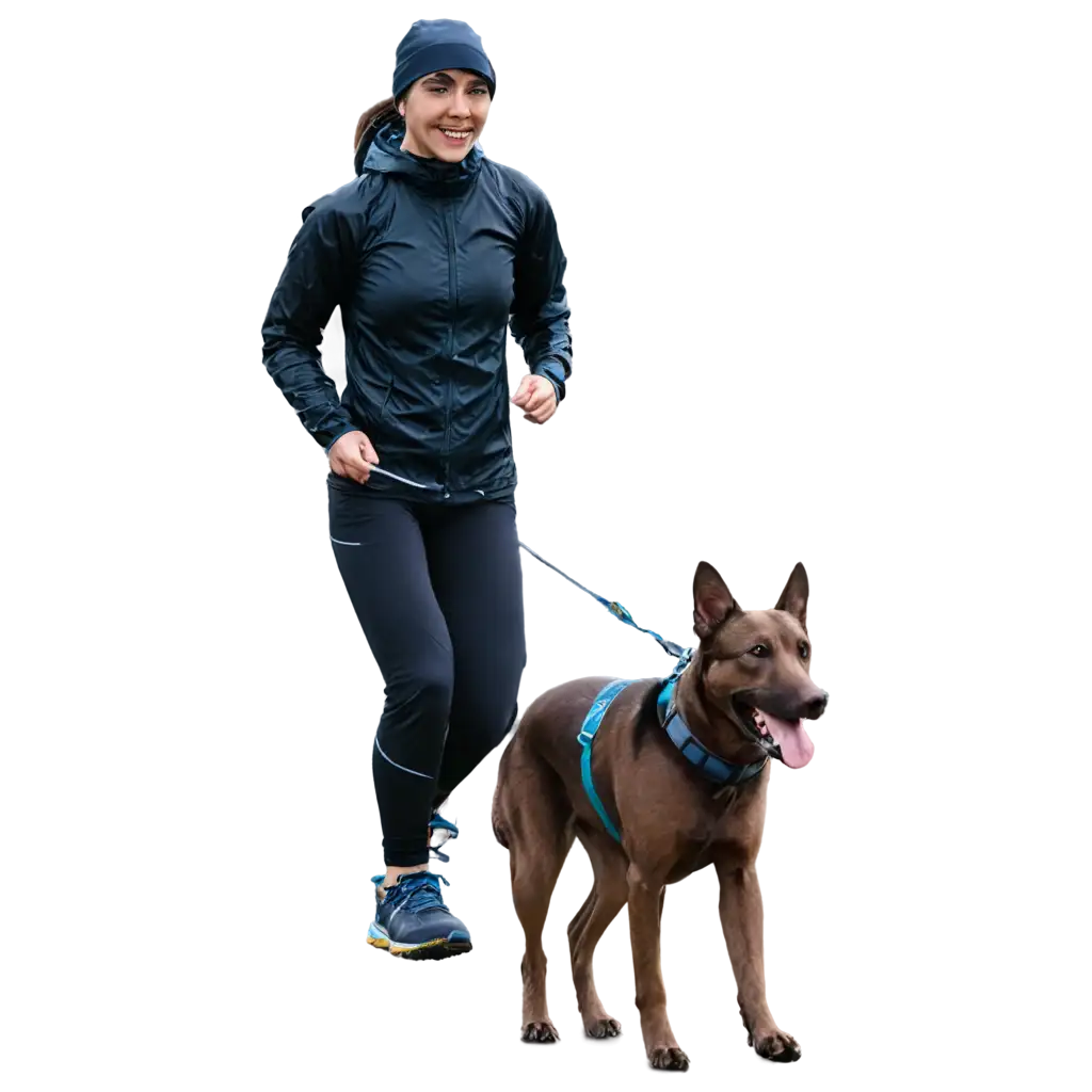 Exhilarating-Canicross-PNG-Image-A-Person-Running-with-Their-Dog