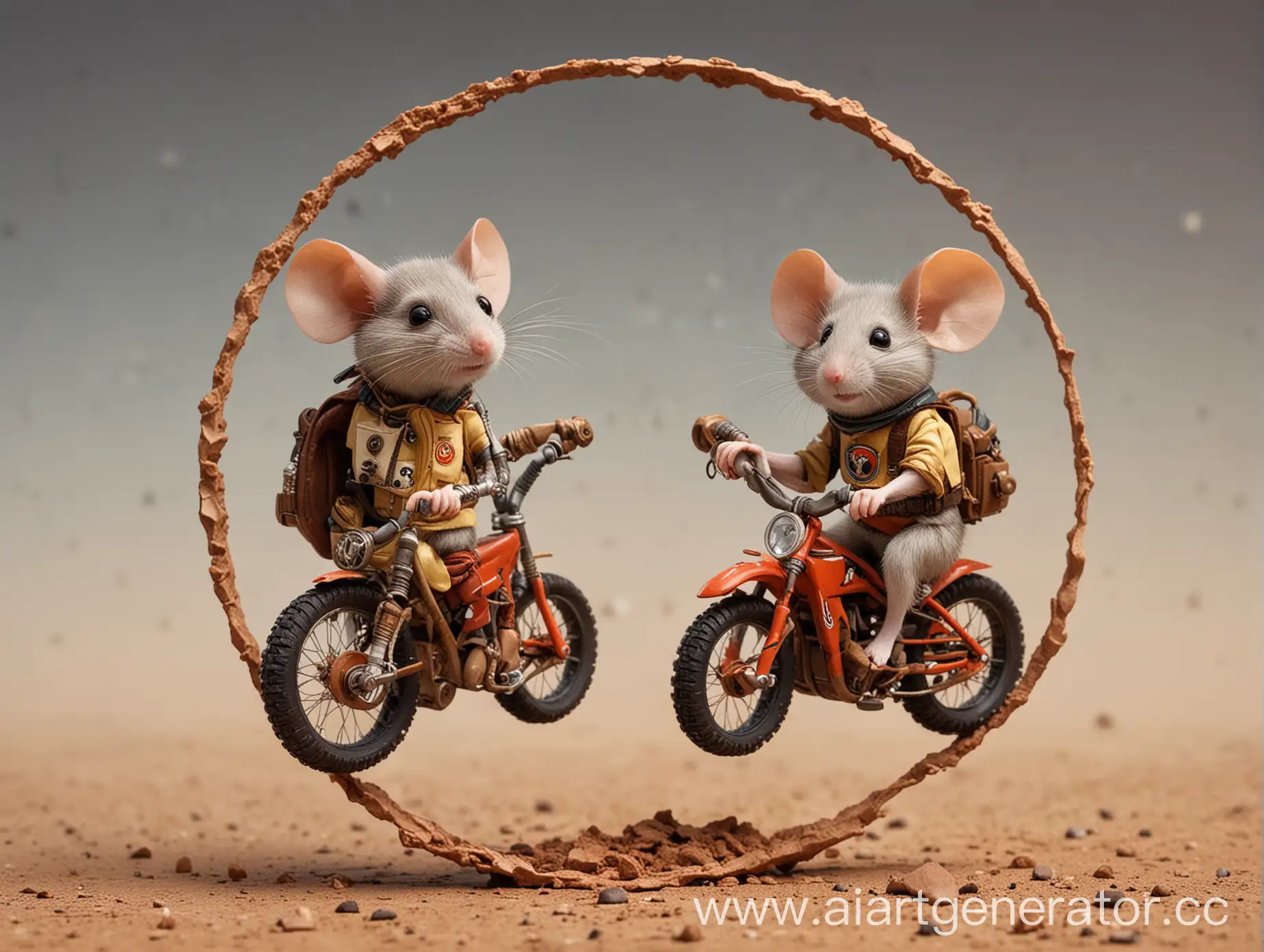 Mars-Mice-Bikers-Two-Rodents-Racing-in-Circular-Formation