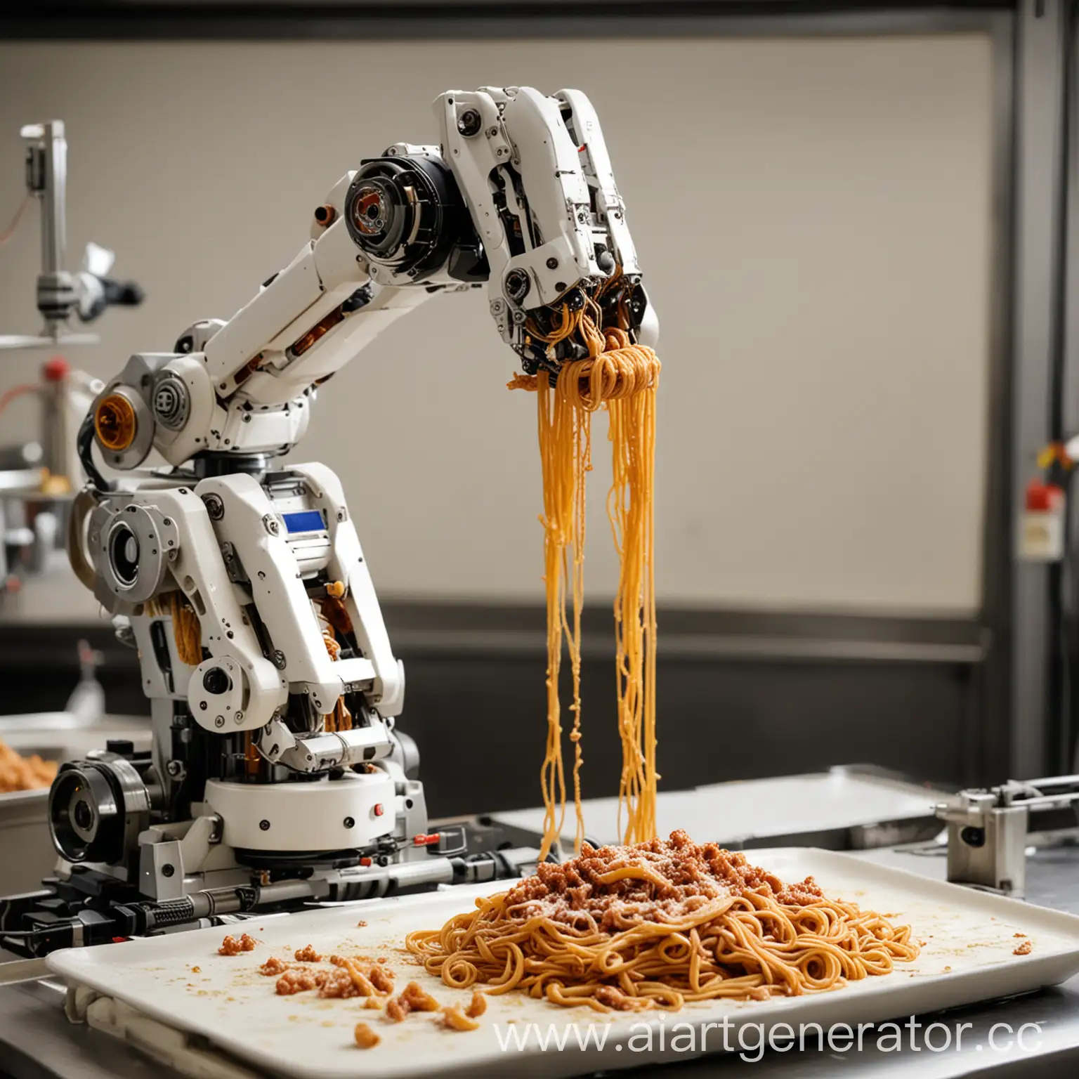 Robotic-Chef-Crafting-Pasta-Bolognese-with-SixJointed-Manipulator