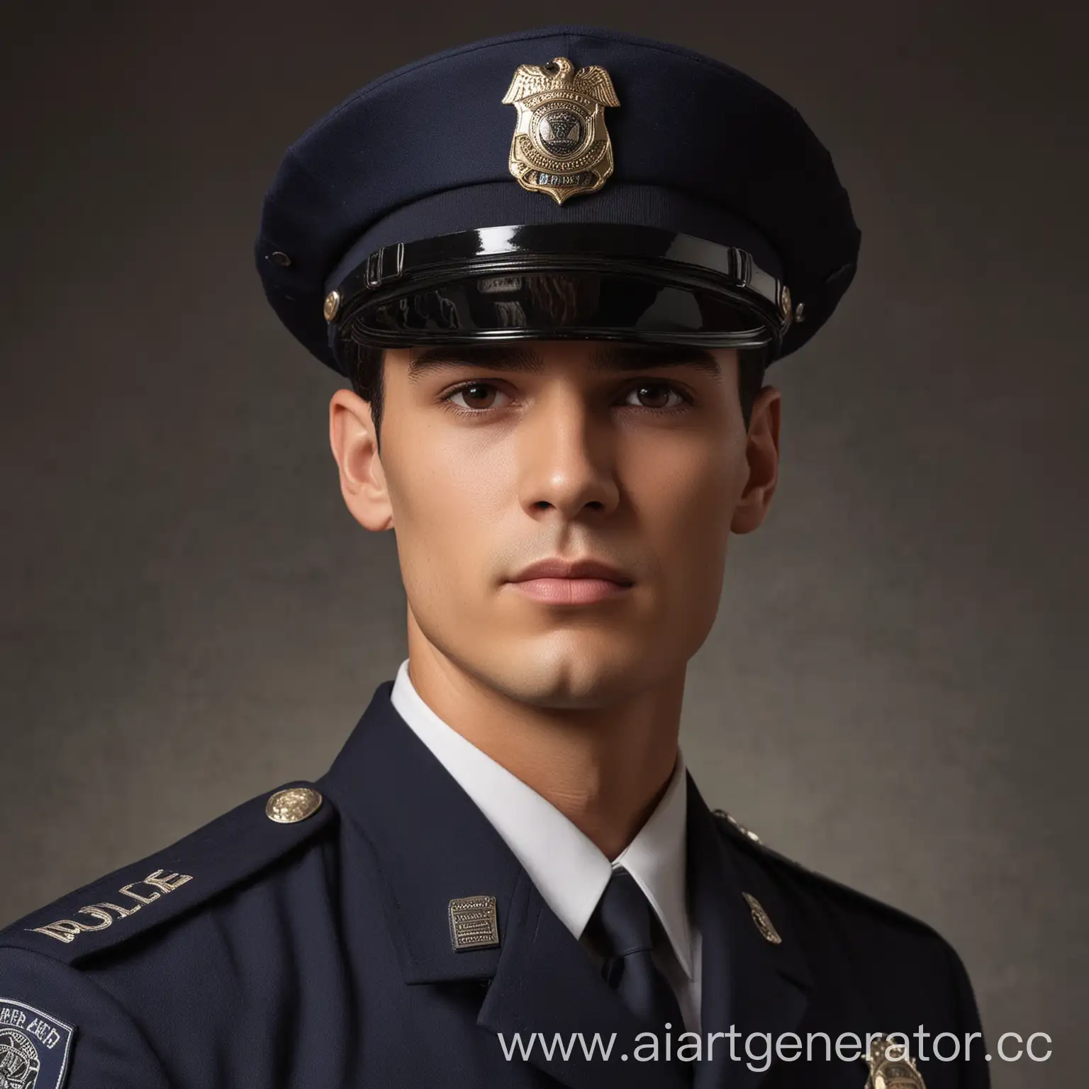 Confident-Adult-Male-Police-Officer-with-Neat-Dark-Hair-and-Brown-Eyes