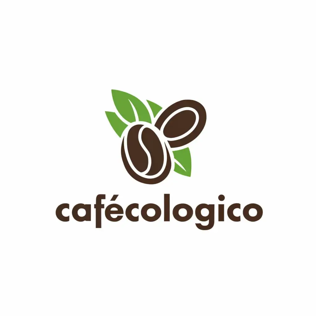 a logo design,with the text "Cafecologico", main symbol:Organic coffee,Moderate,be used in Restaurant industry,clear background