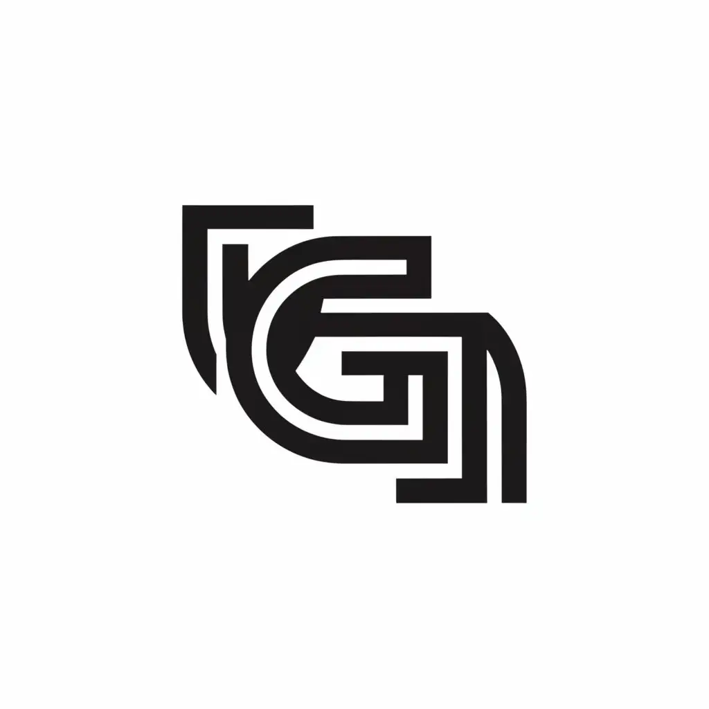 a logo design,with the text 'Govind', main symbol:GG,Minimalistic and sharp edges, be used in Internet industry, clear background and n