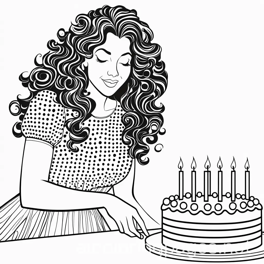 Middleaged-Woman-Blowing-Out-Birthday-Cake-Candles