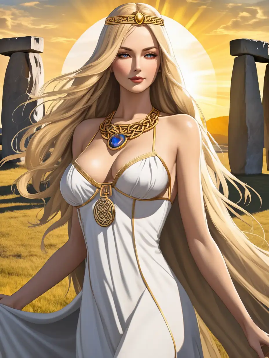 Celtic-Queen-Savannah-Bond-Portrait-in-Bright-Sunlight